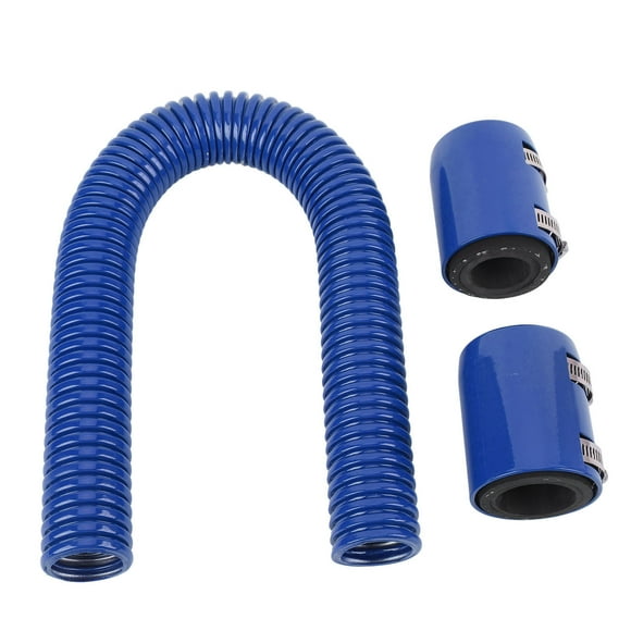 24in Stainless Steel Coolant Radiator Hose Kit Efficient Cooling Circulation for Vehicles