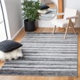 thumbnail image 2 of SAFAVIEH Skyler Orval Striped Area Rug, Grey/Black, 6' x 9', 2 of 9