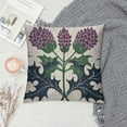 thumbnail image 2 of Scottish Thistle Cosy Throw Cushion Cover Branch of Herb Flower Green Leaf Natural Highland Art Design Pillow Cover Cotton Linen Decorative for Living Bedroom/Office for Men Women, 2 of 5