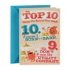 Hallmark Funny Father's Day Card for Dad (Top 10 Things I've Learned from Dad Pop Up)