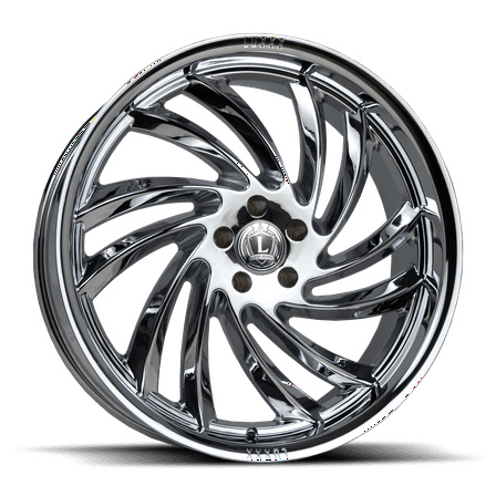 LUX26 22X9 6X139.7  31 93.1 Chrome