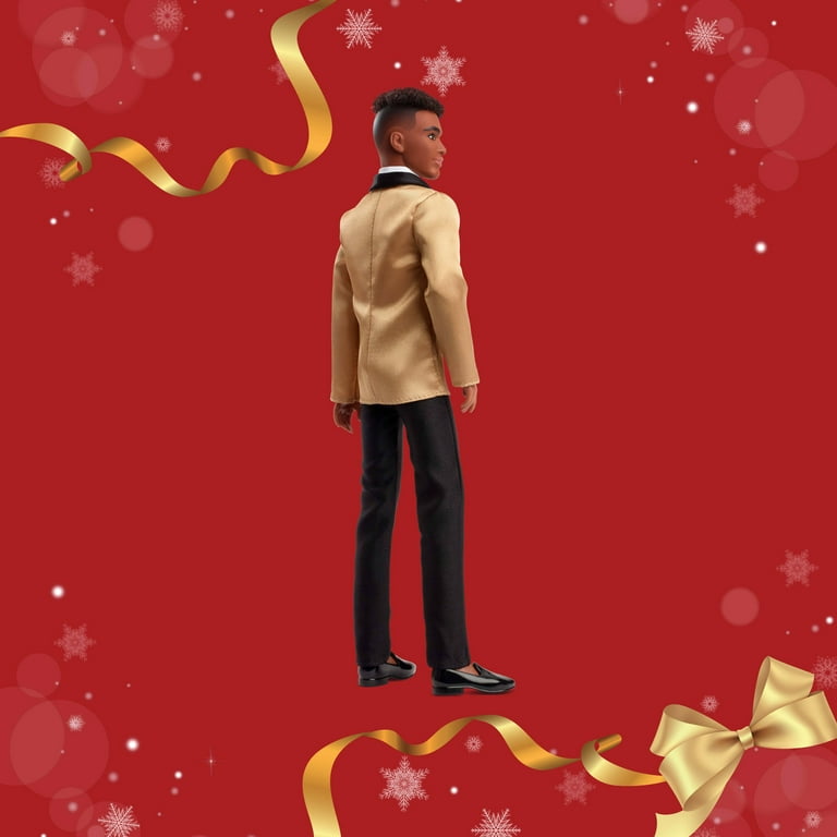 Barbie Signature 2025 Holiday Dark Brown Hair Ken Collectible