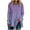 Hot Pink, variant on HVOBTTY Womens Long Sleeve Pullover T Shirt, Fall Tops for Women, Women's Casual Gradient Striped Print Crew Neck Long Top Green, L