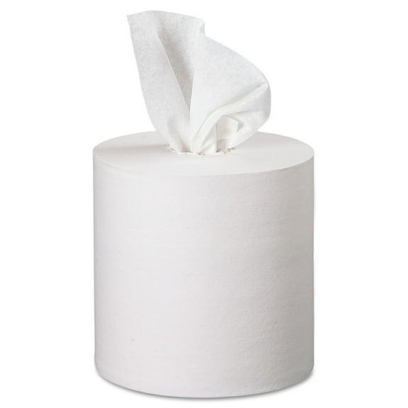 Kleenex 01320 8 in. x 15 in. 1-Ply Premiere Perforated Center-Pull Towels - White (4 Rolls/Carton)