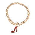 thumbnail image 2 of Bling Boutique High Heel Red Necklace, 2 of 2