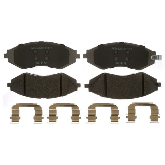 ACDelco 19383237 Front Disc Brake Pad Set for Suzuki Forenza