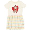 thumbnail image 3 of Inktastic Hug Sock Monkey Girls Toddler Dress, 3 of 5