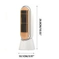 thumbnail image 3 of Needhep Mini Handheld Fan,Floor Fans for Home, Noisy Fan For Sleeping, Personal Desk Fan, Indoor Cooling Fan (White), 3 of 4