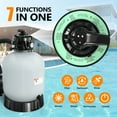 thumbnail image 3 of VINGLI Sand Pool Filter 16 in Tank with A 3/4 HP Pump 115V Above Ground Inground Swimming Pool Pump with Filter Basket,3435 GPH, 3 of 7