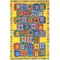 thumbnail image 2 of Teaching ABC Blocks Party accent Kids Educational play mat For School/Classroom / Kids Room/Daycare/ Nursery Non-Slip Gel Back Rug Carpet-3 by 5 feet, 2 of 10