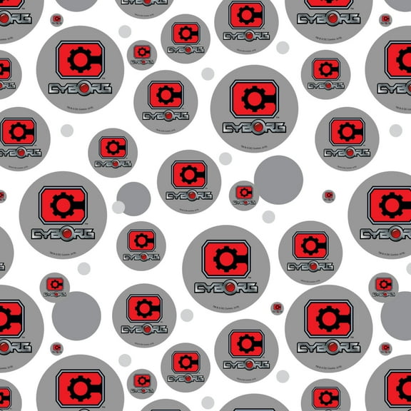 Justice League Cyborg Logo Premium Gift Wrap Wrapping Paper Roll