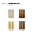 thumbnail image 2 of Lambrin Max Chocolate Tipo Madera Para Muro 6pz 280x16.8cm, 2 of 5