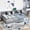 Gray#1, variant on Full Size Adjustable Bed Base, Full Size Race Car-Shaped Platform Bed with Wheels and Storage, Black+Yellow, Black Bed Frames,Solid Wood+Mdf Platform Bed Frames