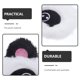 thumbnail image 4 of EeaseMX 1 máscara de ojos de peluche de panda de dibujos animados, adorable máscara para dormir para niños en casa., 4 of 8