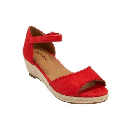 

Comfortview Women s Wide Width The Charlie Espadrille Sneaker