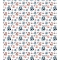 thumbnail image 3 of Ambesonne Farm Animal Duvet Cover Sets, Cartoon Pigs Art, 2-King, Blue Grey Blush, 3 of 7