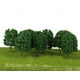 thumbnail image 5 of Pack de 20 Piezas de Paisaje Paisajístico de Árboles para Decoración Casa de Muñeca, 5 of 9