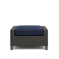 thumbnail image 2 of New Classic Furniture Skye Wicker Patio Ottoman in Blue (Set of 2), 2 of 8