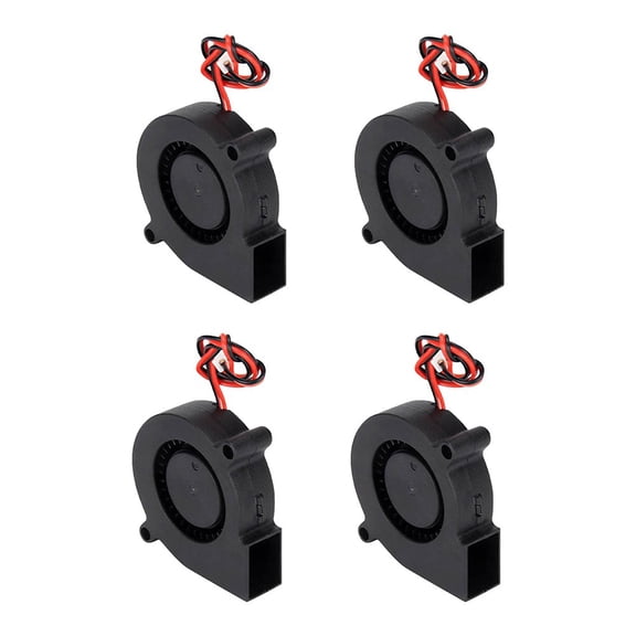 4pcs DC 24V 5015 Blower Fan for Adventurer Extruder Heat Sink Fan for 3D Printer