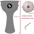 thumbnail image 5 of Zaza Percussion 16'' Turkish Aluminum - Red Copper Darbuka Doumbek, Synthetic Head, 5 of 5