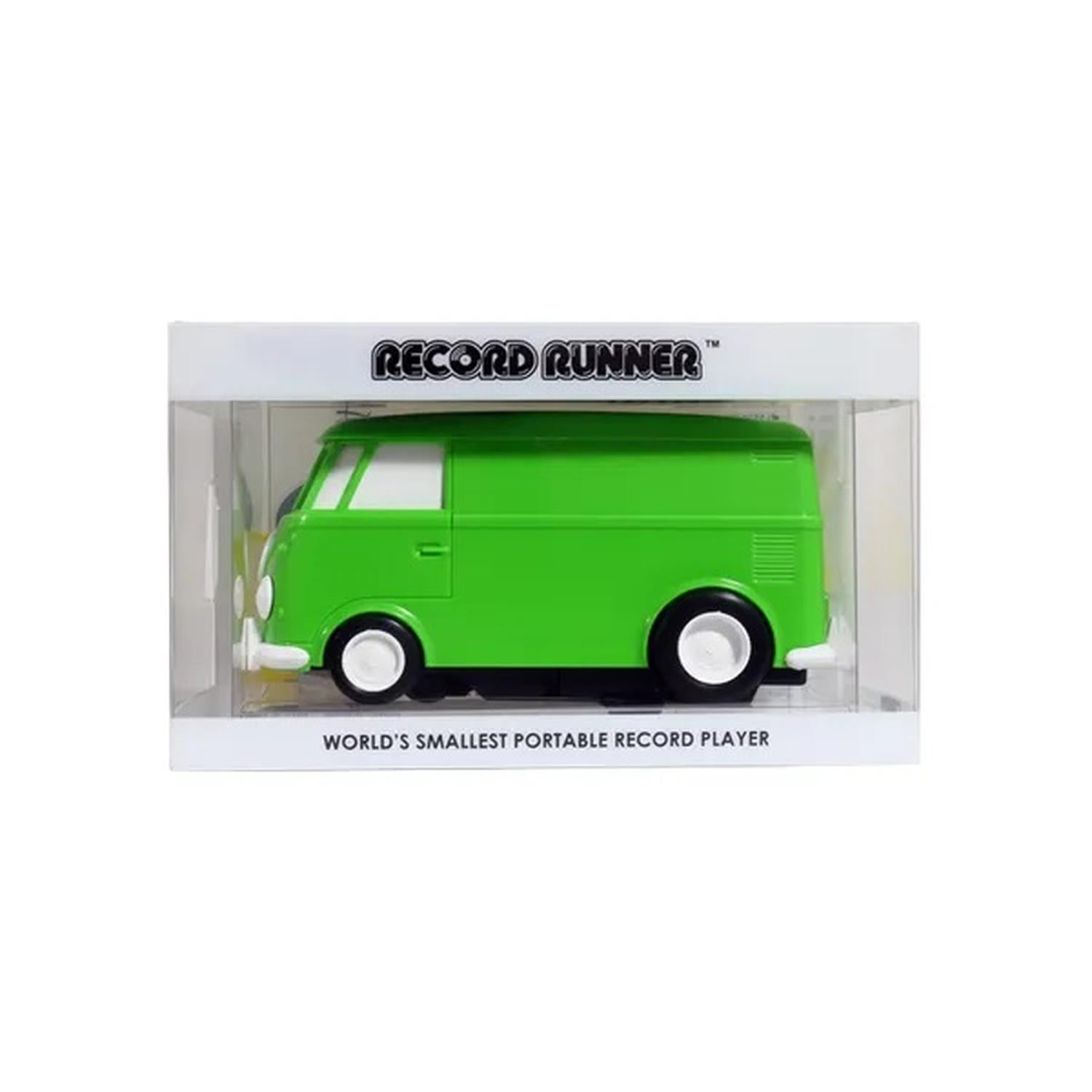 Reproductor Mini de Discos de Vinilo Portátil en Forma de Combi Record