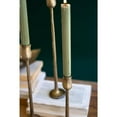 thumbnail image 4 of SET OF THREE METAL TAPER CANDLE HOLDERS - ANTIQUE BRASS #1, 4 of 5