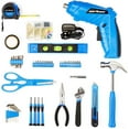149-piece tool set universal household hand tool set, with wireless ...