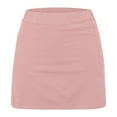 thumbnail image 3 of ZACPNCV Girl's Skorts Tummy Control Skorts Dressy Casual High Waist Athletic Shorts Skirts Pink 8-9 Years, 3 of 7