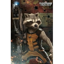 Marvel Cinematic Universe - Guardians of the Galaxy - Rocket Racoon Wall Poster, 22.375" x 34"