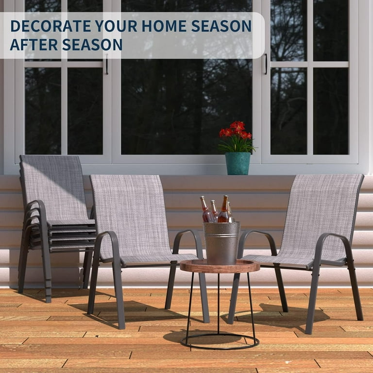 Outdoor Patio Chairs Set Of Rankok Patio Dining Chairs Set Of