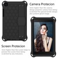 thumbnail image 3 of Galaxy Tab A 8.0 (T290 T295) 2019 Case, Allytech Silicone Rugged Shockproof Heavy Duty Protective Silicone Back Cover with Kickstand Pencil Holder Shoulder Strap Case Cover for Kids Kiddie, Black, 3 of 7