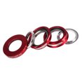 thumbnail image 2 of Auricular de bicicleta de aleación de aluminio 44mm interno sellado bicicleta cojinete reemplaz accesorio de bicicleta plegable de rojo Sunnimix auriculares con rodamiento de bicicleta, 2 of 3