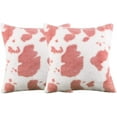 thumbnail image 1 of Granjero Gordo 3 fundas de almohada de 18 x 18 pulgadas para decoración de sala de estar de automóvil, cómodas y acogedoras fundas de almohada de cuero de felpa de animales de granja, 1 of 5