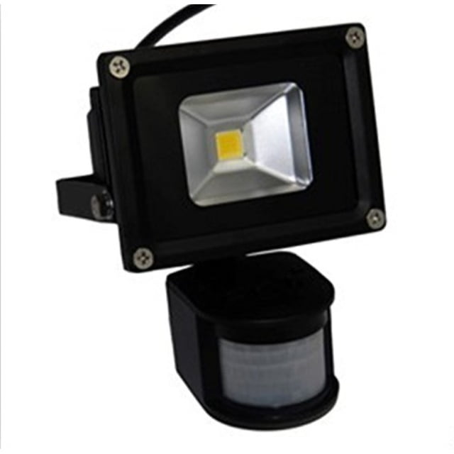 LW 12V AC/DC 10W PIR LED Flood light Warm White Floodlight Motion