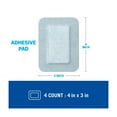 thumbnail image 3 of Nexcare Strong Hold Pain-Free Removal Pad, 3 in x 4 in, 4 Count, 3 of 9