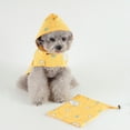 thumbnail image 3 of Travelwant Pet Dog Raincoat For Medium Dog | Dog Rain Jacket With Hood | Dog Rain Poncho | Polyester | Water Proof | w/ Grey Reflective Stripe, 3 of 7
