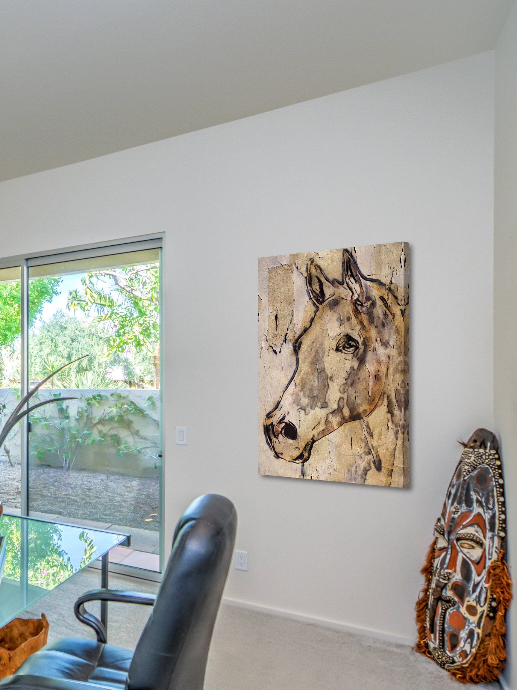 "Winner Horse" Painting Print on Wrapped Canvas
