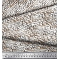 thumbnail image 3 of Soimoi Cotton Voile Fabric Dry Tree Print Fabric by Yard 56 Inch Wide, 3 of 3