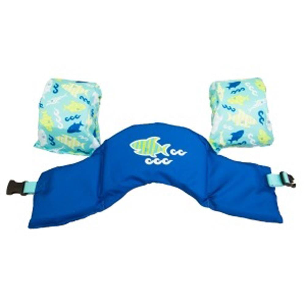 SwimWays 6039168 Sea Squirts Swim Trainer Life Jacket Kids Pool Float