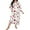 ARed, variant on Women's Large Long Sleeve Cotton Nightgown & Sleepshirt, Blue