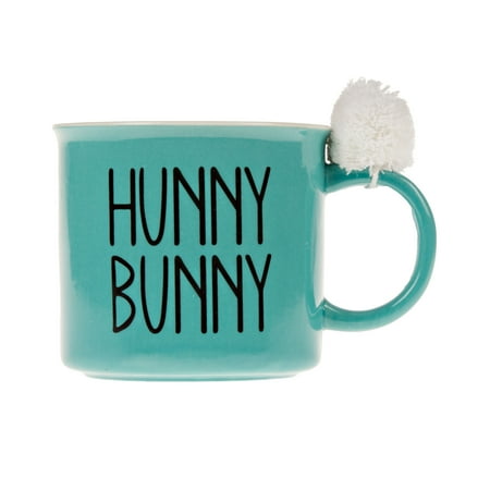 Way to Celebrate Easter Stoneware Mug With Pom-Pom Tail, Multiple Colors