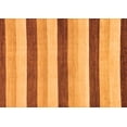 thumbnail image 1 of Ahgly Company Indoor Rectangle Solid Orange Modern Area Rugs, 4' x 6', 1 of 4
