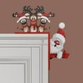 thumbnail image 6 of Festive Hangs Santa Christmas Door Corner Decoration DIY Stitching Home Design for Holiday Cheer and Laughter in Every Corner, 6 of 6