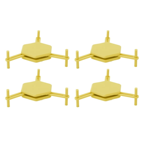Posavasos Hexagonales, 4 Posavasos Ajustables De ABS Con Portavasos Para Bebidas, Taza De Café, Copa De Vino, Taza De Cerveza Y Objetos Pequeños