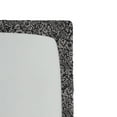 thumbnail image 3 of Ambesonne Floral Fitted Sheet, Monochrome Pattern Botanical, Twin XL Size, Pale Grey Charcoal Grey, 3 of 5
