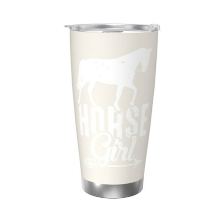 

Horse Girl 20 Oz Water Bottle Insulated Tumblers Stainless Steel Cups Double Wall Tumbler with Lid