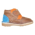 thumbnail image 3 of Bota Niño Bubble Gummers Dolar Cafe/azul Piel (13-17) marron claro 17, 3 of 6