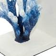 thumbnail image 6 of DecMode 4" Ombre Coral Blue Metal Bookends (Set of 2), 6 of 10