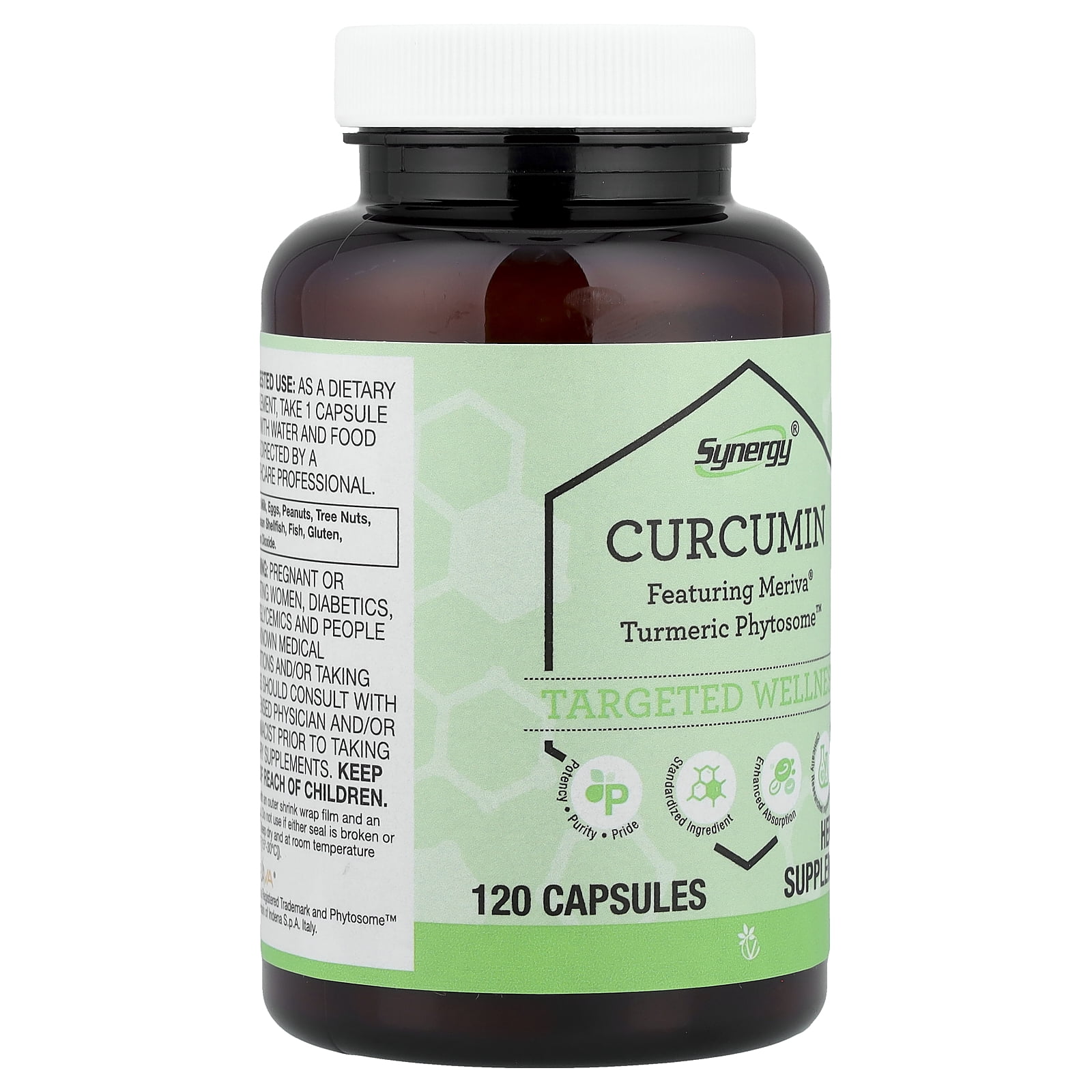 Vitacost Synergy®, Curcumin, 120 Capsules