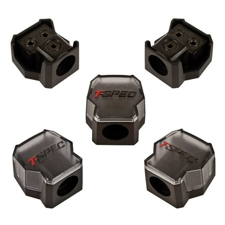 10 Output Block T-Spec V12DB-1124 2 Position Distribution Block, (1) 1/0 AWG Input, (2) 4/8 AWG Output By TSpec ()